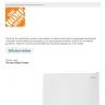 Home Depot - frigidaire fridge delivery and customer review censorship