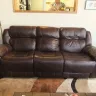 Leon's Furniture - peeling of leather couch - Photo 2