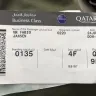 Qatar Airways - service for business class airport doha