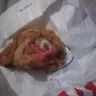 KFC - blood on my meal and plastic items