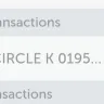 Circle K - circle k holding money from debit card