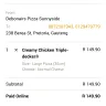 Debonairs Pizza - online order placed with payment made 2h30min no delivery received - Photo 1