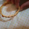 Dubai Duty Free - golden bangle of 22 carats with diamond and persian rubies. - Photo 1