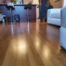 Leon's Furniture - damaged hardwood flooring