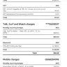 DU - du mobile bill - after contract expire - Photo 1