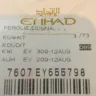 Etihad Airways - excess baggage discrepancy - weighted again (2x) after arrival