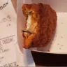 Jack In The Box - spicy chicken strips with very sharp bone!