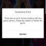 Covet Fashion - game error (connection errors)
