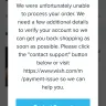 Wish - wish giveaway... wont let me checkout - Photo 1
