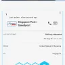 Singapore Post (SingPost) - Delivery of parcel from us with tracking id:cj495583132us - Photo 1
