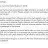 Lufthansa - Lack of organisation - Photo 1