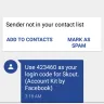 Skout - Using my cell number fraudulently