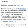 Sears - Customer service - Photo 1