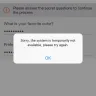 Emirates Islamic Bank - mobile application error - Photo 1