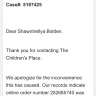 Children's Place - no refund, was charged twice for my order, false information