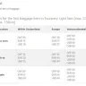 Swiss International Air Lines - Overcharge for first baggage on economy light ticket