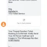 Tirumala Tirupati Devasthanams [TTD] - did not receive the ticket confirmation as per message - Photo 4