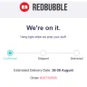 Redbubble - delivery - Photo 1