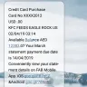 Next Millenium Credit Card - fraudsters transactions done on my credit card.