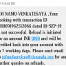 Tirumala Tirupati Devasthanams [TTD] - payment done but ticket failure. - Photo 2