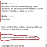 Netflix - netflix subscription cancelled and amount not yet reversed. - Photo 1