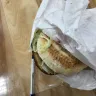 Tim Hortons - chicken sandwich on a bagel