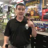 GameStop - staff was very big chested and was very unprofessional