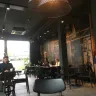 Starbucks - dangerous low hanging lamps