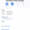 Buffalo Wild Wings - no one will accept my calls