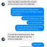 eDreams - refund not received for not issuing ticket on edreams side
