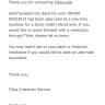Tilly's - item not received - Photo 1