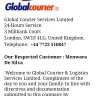 Global Courier Services Limited - a 1000,000 gbp won