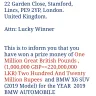 Global Courier Services Limited - a 1000,000 gbp won - Photo 3