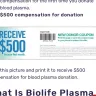 BioLife Plasma Services - plasma donation first $20 payment ~ I read it would be $50 with my code.