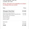 Burger King - impossible whopper - Photo 1