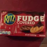 Ritz Crackers - Fudge covered ritz