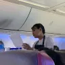 Malindo Airways - stewardess acts like a bad person