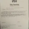 The Society - received free membership invitation certificate