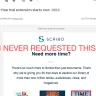 Scribd - Unauthorized charges and avoidance - Photo 1