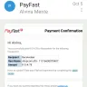 PayFast - payment to scammers through payfast