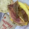 Tim Hortons - breakfast sandwich