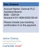 Carnival Cruise Lines - payment handling of my booking