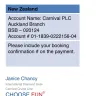 Carnival Cruise Lines - payment handling of my booking - Photo 1