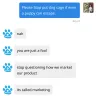 Lazada Southeast Asia - The seller named giggles was so rude in responding to a buyers issue.