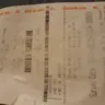 Burger King - receipt/price