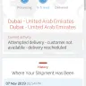 Aramex International - delayed delivery of passport from vfs