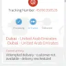 Aramex International - delayed delivery of passport from vfs
