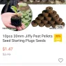 Singapore Post (SingPost) - gardening pellets of 7 sets x 10