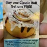 Cinnabon - coupon presented by employee not valid even though date specifies - Photo 1
