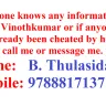 Ebix - fraud consultant vinothkumar cheated rs. 86000 from me using your company name | please help me